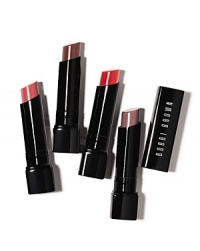 Creamy Lip color combines rich color with comfortable, long-lasting wear and a soft, creamy shine. With emollient shea butter and plant-derived skin conditioners, this amazing formula glides on smooth, wears all day, and leaves lips soft and moisturized.