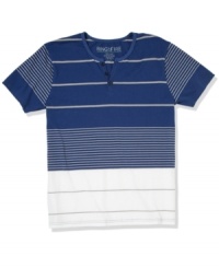 Show your stripes. This sporty shirt from Ring of Fire will be your new casual standard. Show your stripes. This sporty shirt from Ring of Fire will be your new casual standard.