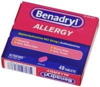 Benadryl Allergy Relief Ultratab Tablets, 48-Count Benadryl Allergy Relief Ultratab Tablets, 48-Count