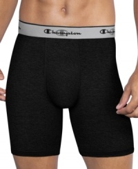 The next generation of athlete needs the next generation of support. No matter what your level, these tech performance boxer briefs from Champion keep you dry, comfortable and secure. The next generation of athlete needs the next generation of support. No matter what your level, these tech performance boxer briefs from Champion keep you dry, comfortable and secure.