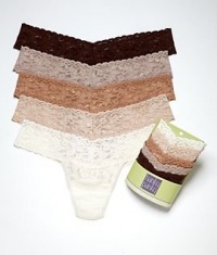 Signature Lace Low Rise Thong 5-Pack Signature Lace Low Rise Thong 5-Pack