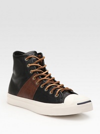 EXCLUSIVELY AT SAKS. Cool and classic Converse in leather with stitched detail and leather laces. Rubber toe cap Padded insole Rubber sole Imported EXCLUSIVELY AT SAKS. Cool and classic Converse in leather with stitched detail and leather laces. Rubber toe cap Padded insole Rubber sole Imported