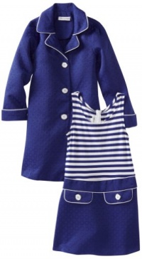 Bonnie Jean Girls 7-16 Coat Set, Blue, 14 Bonnie Jean Girls 7-16 Coat Set, Blue, 14