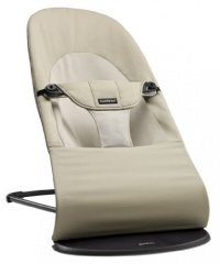 BABYBJORN Bouncer Balance Soft Cotton, Khaki/Beige BABYBJORN Bouncer Balance Soft Cotton, Khaki/Beige