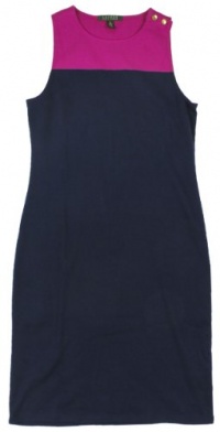 Lauren Ralph Lauren Women's Sleeveless Color Block Dress Lauren Ralph Lauren Women's Sleeveless Color Block Dress