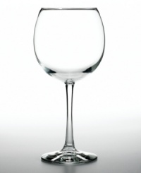 A full, classic red wine glass is always in good taste at the formal or casual table. This set from The Cellar Basic collection brings out the best in basic style. Holds 18.25 oz A full, classic red wine glass is always in good taste at the formal or casual table. This set from The Cellar Basic collection brings out the best in basic style. Holds 18.25 oz