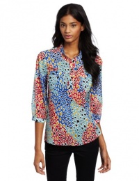 Trina Turk Women's Bentley Blouse, Multi, Petite Trina Turk Women's Bentley Blouse, Multi, Petite