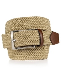 A tightly braided belt with reinforced contrast ends gives you an earthy addition to your casual wardrobe. A tightly braided belt with reinforced contrast ends gives you an earthy addition to your casual wardrobe.