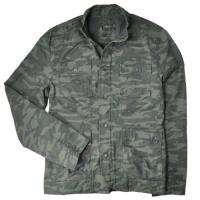 Calvin Klein Men's Mandarin Collar Utility Jacket Calvin Klein Men's Mandarin Collar Utility Jacket