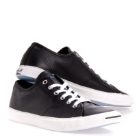 Converse Mens Jack Purcell Racearound PH OX Black Fashion Athletics shoe Sz: 9 Converse Mens Jack Purcell Racearound PH OX Black Fashion Athletics shoe Sz: 9