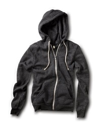 Alternative Men's Rocky Zip Hoodie, Red, Large Alternative Men's Rocky Zip Hoodie, Red, Large