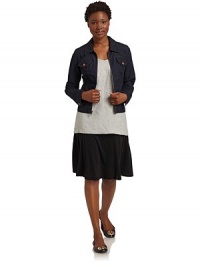THE LOOKShirt collarFront zip closureLong button cuff sleeves Chest button flap pocketsSeam and topstitching detailsSide seam pocketsVented zip hemTHE FITAbout 22 from shoulder to hemTHE MATERIAL90% organic cotton/8% elasterell/2% elastaneCARE & ORIGINMachine washImportedModel shown is 5'9½ (176cm) wearing US size 4. THE LOOKShirt collarFront zip closureLong button cuff sleeves Chest button flap pocketsSeam and topstitching detailsSide seam pocketsVented zip hemTHE FITAbout 22 from shoulder to hemTHE MATERIAL90% organic cotton/8% elasterell/2% elastaneCARE & ORIGINMachine washImportedModel shown is 5'9½ (176cm) wearing US size 4.