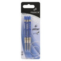 Parker Ballpoint Gel Pen Refills, Gel Ink, Blue Ink, Medium Point, 3/Pack Parker Ballpoint Gel Pen Refills, Gel Ink, Blue Ink, Medium Point, 3/Pack