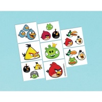 Angry Birds Tattoos 16ct