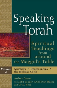 Speaking Torah, Volume 2: Spiritual Teachings from around Maggid's Table Speaking Torah, Volume 2: Spiritual Teachings from around Maggid's Table