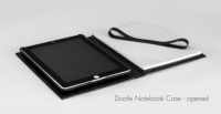 Grifiti Dootle Notebook Case for Apple iPad 2 3 4 with Classic Casebound Hard Back Book Exterior in Black, Removable Custom Fit Frame, Pen or Stylus Loop, Paper Writing Notepad and Notebook, Similar to Books and Folios Grifiti Dootle Notebook Case for Apple iPad 2 3 4 with Classic Casebound Hard Back Book Exterior in Black, Removable Custom Fit Frame, Pen or Stylus Loop, Paper Writing Notepad and Notebook, Similar to Books and Folios