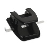 Hole Puncher, 2HP, 1/4-Inch Size, 2-3/4-Inch Center, 30 Sheet Capacity, Black