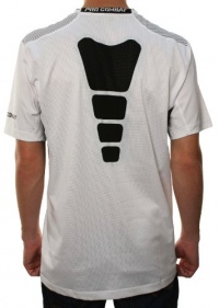Nike Pro Combat Men's Fitted Dri-Fit Short Sleeve Crew Neck Shirt White Nike Pro Combat Men's Fitted Dri-Fit Short Sleeve Crew Neck Shirt White