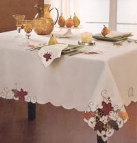 Sam Hedaya Table Linens, Homewear Sterling Forest 60 X 120 Oblong, Tablecloth Sam Hedaya Table Linens, Homewear Sterling Forest 60 X 120 Oblong, Tablecloth