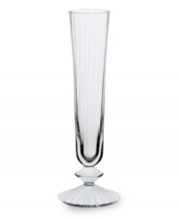 Baccarat raises a glass, elevating formal tables with the spectacularly detailed Mille Nuits champagne flute. The strong lines of this toasting flutes collection--and their beveled texture in weighty, dishwasher-safe crystal--lend bold, effortless elegance to every occasion. Baccarat raises a glass, elevating formal tables with the spectacularly detailed Mille Nuits champagne flute. The strong lines of this toasting flutes collection--and their beveled texture in weighty, dishwasher-safe crystal--lend bold, effortless elegance to every occasion.