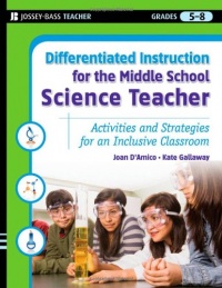 Differentiated Instruction for the Middle School Science Teacher: Activities and Strategies for an Inclusive Classroom Differentiated Instruction for the Middle School Science Teacher: Activities and Strategies for an Inclusive Classroom