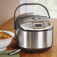 Zojirushi NS-TGC18 10-Cup Micom Rice Cooker and Warmer, Stainless Steel Zojirushi NS-TGC18 10-Cup Micom Rice Cooker and Warmer, Stainless Steel