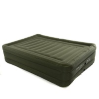 Smart Air Beds Raised Ultra Tough Inflatable Mattress with Rechargable Pump, Bag and Patch Kit (Green, Queen) Smart Air Beds Raised Ultra Tough Inflatable Mattress with Rechargable Pump, Bag and Patch Kit (Green, Queen)