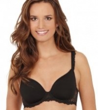 Caressence 3-D Plunge T-Shirt Bra