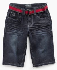 Stop short. He'll halt whatever he's doing when you show him these comfy, stylish shorts from Akademiks. Stop short. He'll halt whatever he's doing when you show him these comfy, stylish shorts from Akademiks.