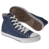 Converse Chuck Taylor All Star Hi Shoe - Kids' Navy, 11.0 Converse Chuck Taylor All Star Hi Shoe - Kids' Navy, 11.0