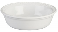 Le Creuset Stoneware 8-Ounce Petite Pie Dish, White Le Creuset Stoneware 8-Ounce Petite Pie Dish, White