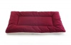 Pet Dreams Plush Sleep-eez Dog Bed Reversible 24 by 18-Inch Pet Bed, Small, Burgundy