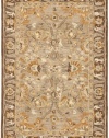 Safavieh Anatolia Collection AN558A Handmade Dark Grey and Brown Hand-Spun Wool Area Rug, 4 Feet by 6 Feet