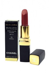 Chanel Aqualumiere Lipstick - No.75 Samoa - 3.5g/0.12oz