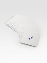 Put your best foot forward with these thoughtful, hand-pressed thank-you notes featuring an original Charles Fradin illustration. High-quality cotton paper is folded over to create a thoughtful, highly personal card. Includes 8 cards and matching envelopes High-quality 110 lb. cotton paper Folded: 4¾ X 4¾ Made in USA Put your best foot forward with these thoughtful, hand-pressed thank-you notes featuring an original Charles Fradin illustration. High-quality cotton paper is folded over to create a thoughtful, highly personal card. Includes 8 cards and matching envelopes High-quality 110 lb. cotton paper Folded: 4¾ X 4¾ Made in USA