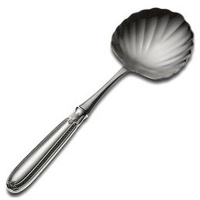 Wallace Italian Sterling Impero Hostess Helper Shell Berry Spoon Wallace Italian Sterling Impero Hostess Helper Shell Berry Spoon