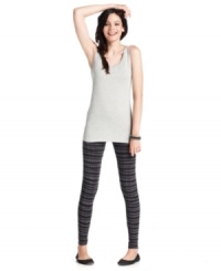An allover edged-up plaid print adds a stylish spin to these Alternative Apparel leggings, a wardrobe staple! An allover edged-up plaid print adds a stylish spin to these Alternative Apparel leggings, a wardrobe staple!