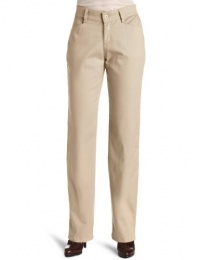 Lee Women's Misses Relaxed Fit Plain Front Pant Lee Women's Misses Relaxed Fit Plain Front Pant