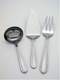 Waterford Powerscourt Matte by Reed & Barton 3-Piece Stainless-Steel Serving Set Waterford Powerscourt Matte by Reed & Barton 3-Piece Stainless-Steel Serving Set