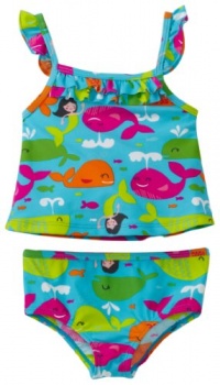 Carter's Baby-girls Infant 2 Piece Mermaid Swimsuit, Turquoise, 24 Months Carter's Baby-girls Infant 2 Piece Mermaid Swimsuit, Turquoise, 24 Months