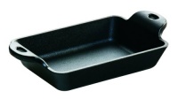 Lodge 10-Ounce Rectangular Mini Server, Black Lodge 10-Ounce Rectangular Mini Server, Black