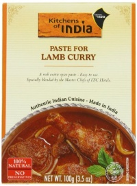 Kitchens Of India Curry Paste For Lamb Curry, 3.5-Ounce Boxes (Pack of 6) Kitchens Of India Curry Paste For Lamb Curry, 3.5-Ounce Boxes (Pack of 6)