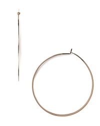 A striking yet slim silhouette makes these classic hoop earrings feminine and refined. From MICHAEL Michael Kors. A striking yet slim silhouette makes these classic hoop earrings feminine and refined. From MICHAEL Michael Kors.