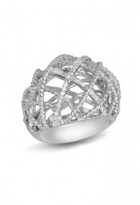 Effy Jewlery Sterling Silver Diamond Ring, .22 TCW Ring size 7 Effy Jewlery Sterling Silver Diamond Ring, .22 TCW Ring size 7