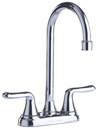 American Standard 2475.500.002 Colony Soft Double-Handle Centerset Bar Sink Lavatory Faucet with Brass Gooseneck Spout, Chrome