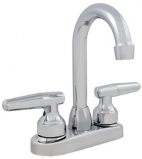 LDR 011 5151CP Double Handle Bar Faucet, Chrome