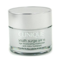 Clinique Youth Surge SPF 15 Age Decelerating Moisturizer - Very Dry to Dry 50ml/1.7oz