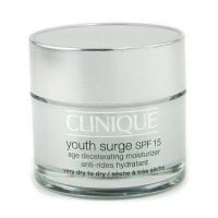 Clinique Youth Surge SPF 15 Age Decelerating Moisturizer - Very Dry to Dry 50ml/1.7oz Clinique Youth Surge SPF 15 Age Decelerating Moisturizer - Very Dry to Dry 50ml/1.7oz