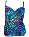 Coco Reef Womens REgular-Plus Size Tankini Swimsuit Top, Separates C D DD 32-38