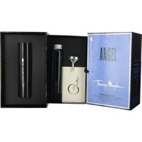 ANGEL by Thierry Mugler EAU DE PARFUM REFILLABLE PURSE SPRAY .25 OZ & EAU DE PARFUM REFILL 1.1 OZ W ANGEL by Thierry Mugler EAU DE PARFUM REFILLABLE PURSE SPRAY .25 OZ & EAU DE PARFUM REFILL 1.1 OZ W